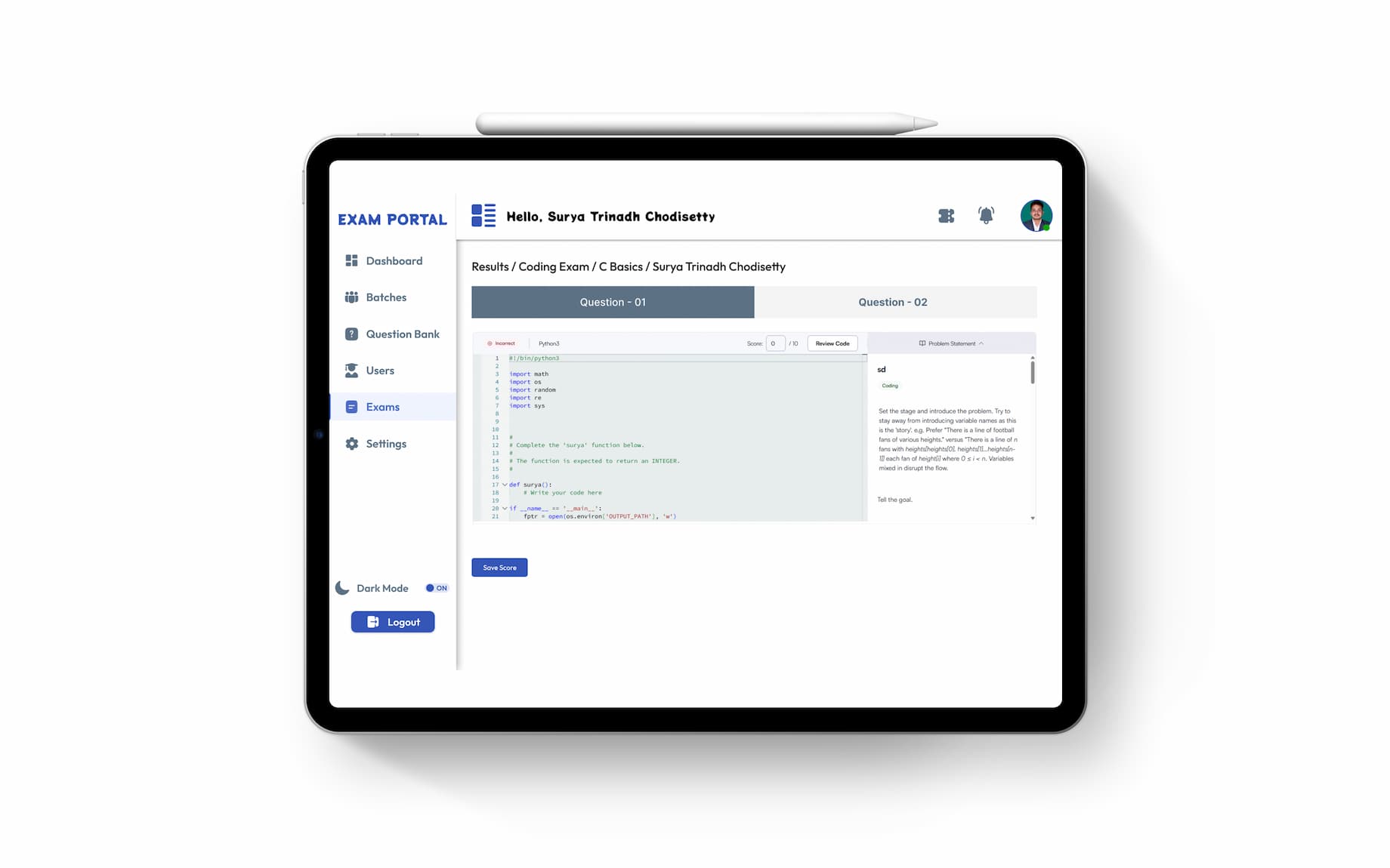 Smart Exam Portal - Image 3